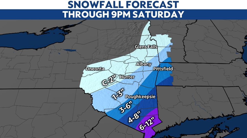 Saturday's nor'easter brings snow for some, cold for all