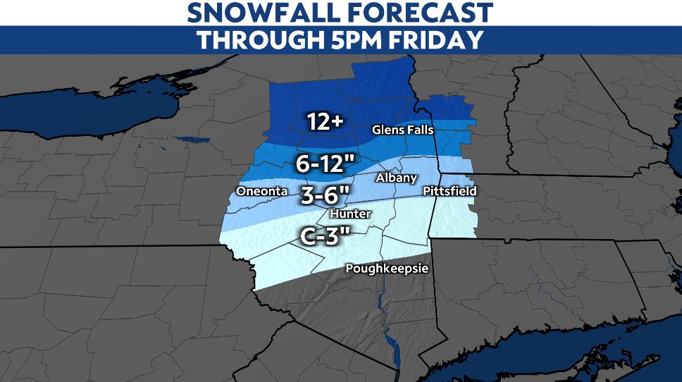 Winter Storm Warnings in effect