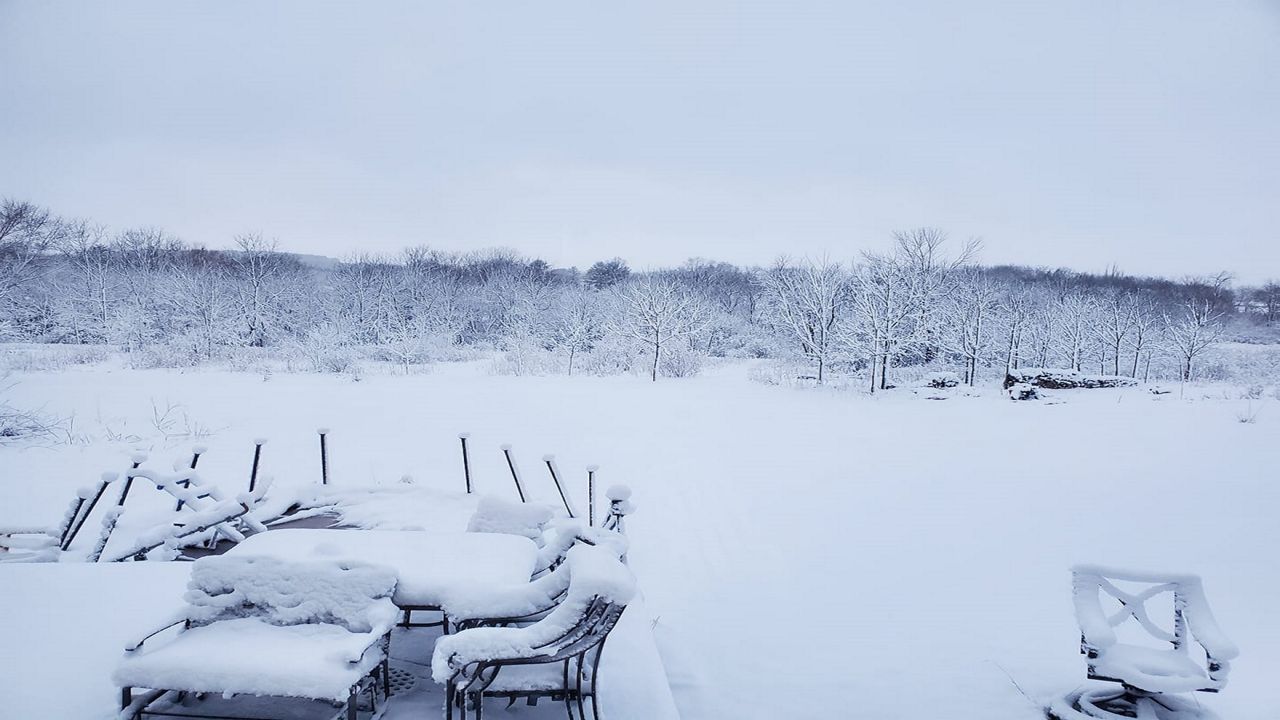 Snow in Wisconsin