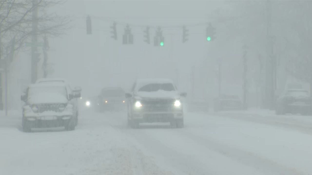 Snow in Orchard Park (Spectrum News 1)