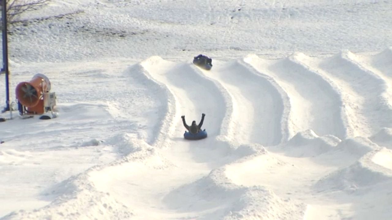 Snow Tubing Returns to the Links at Greystone