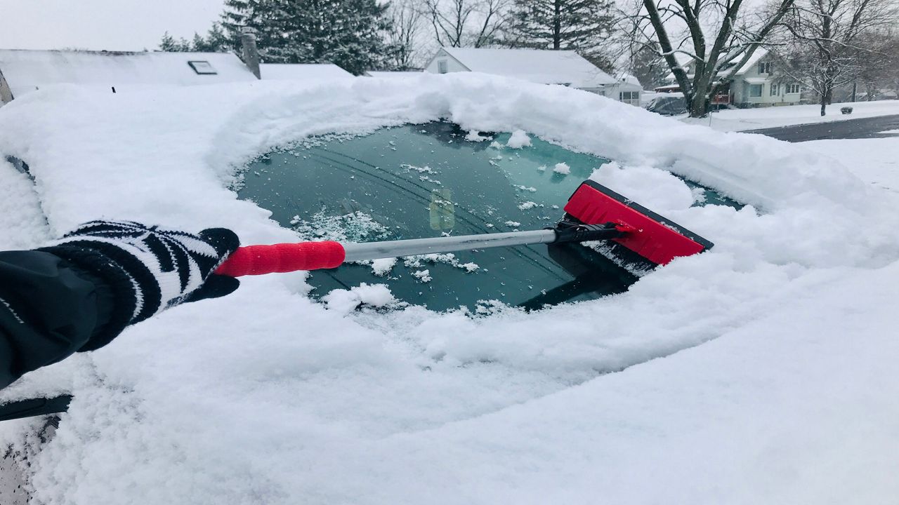 Get a Snow Broom for Safe Car Snow Removal 