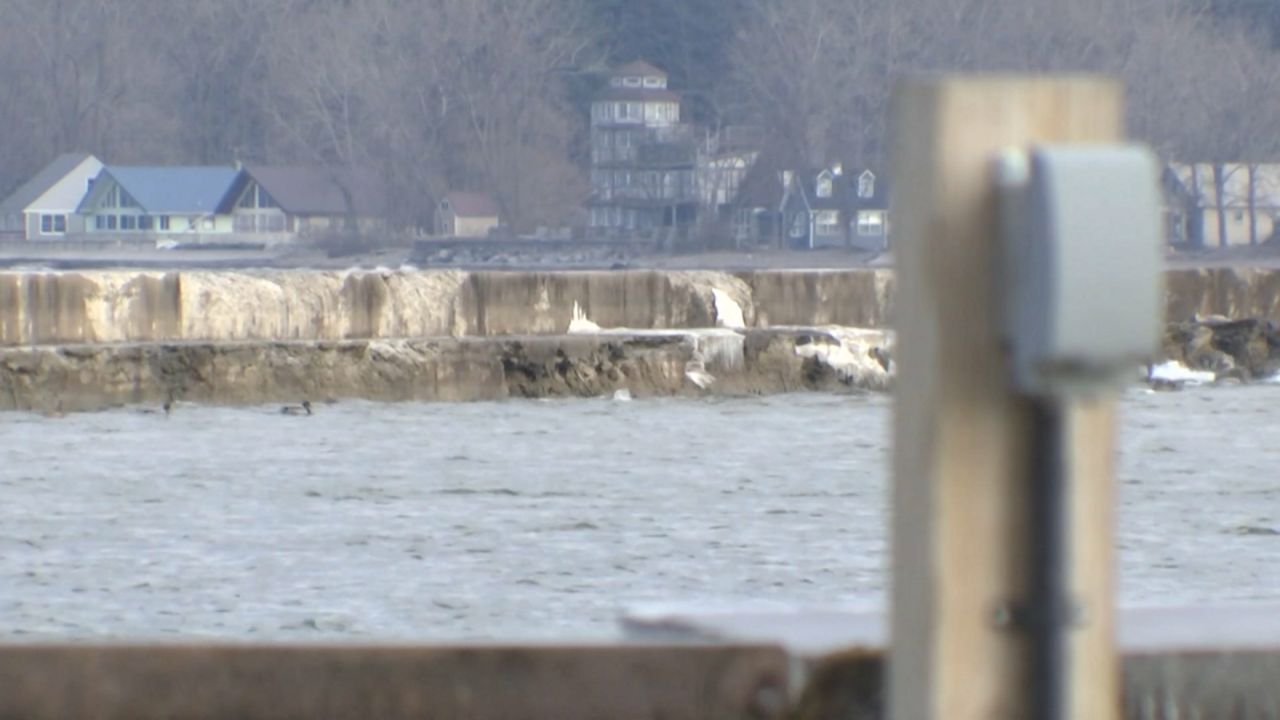 Sodus Point Breakwall