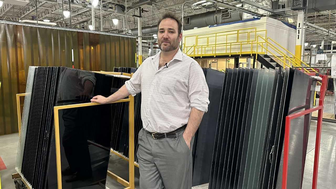 Solar panel manufacturing booming in Ohio