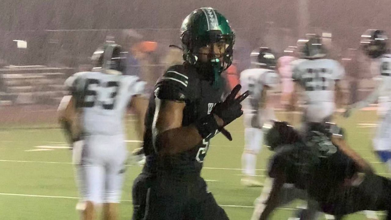 Kapaa running back Solomone Malafu exploded for four touchdowns and six 2-point conversions in the Warriors' first state football championship.