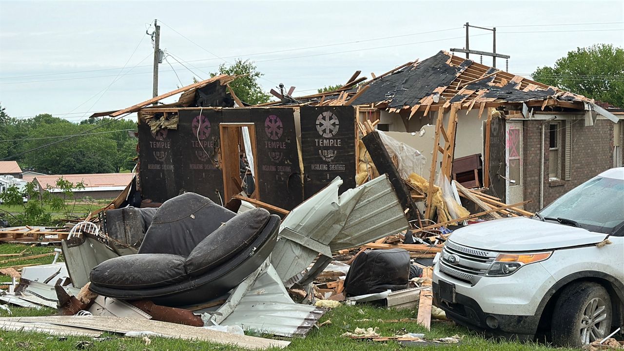 Somerset residents clean up damage from Friday tornado
