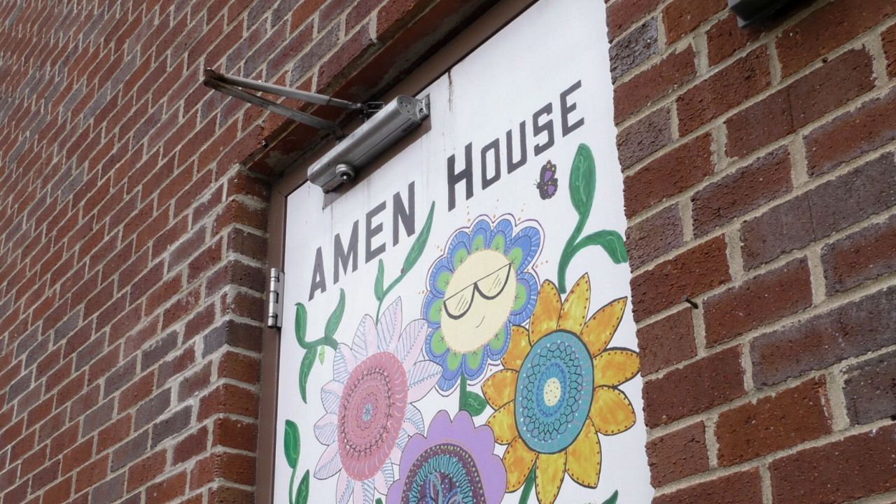 Amen House collects canned food for SOUPer Bowl