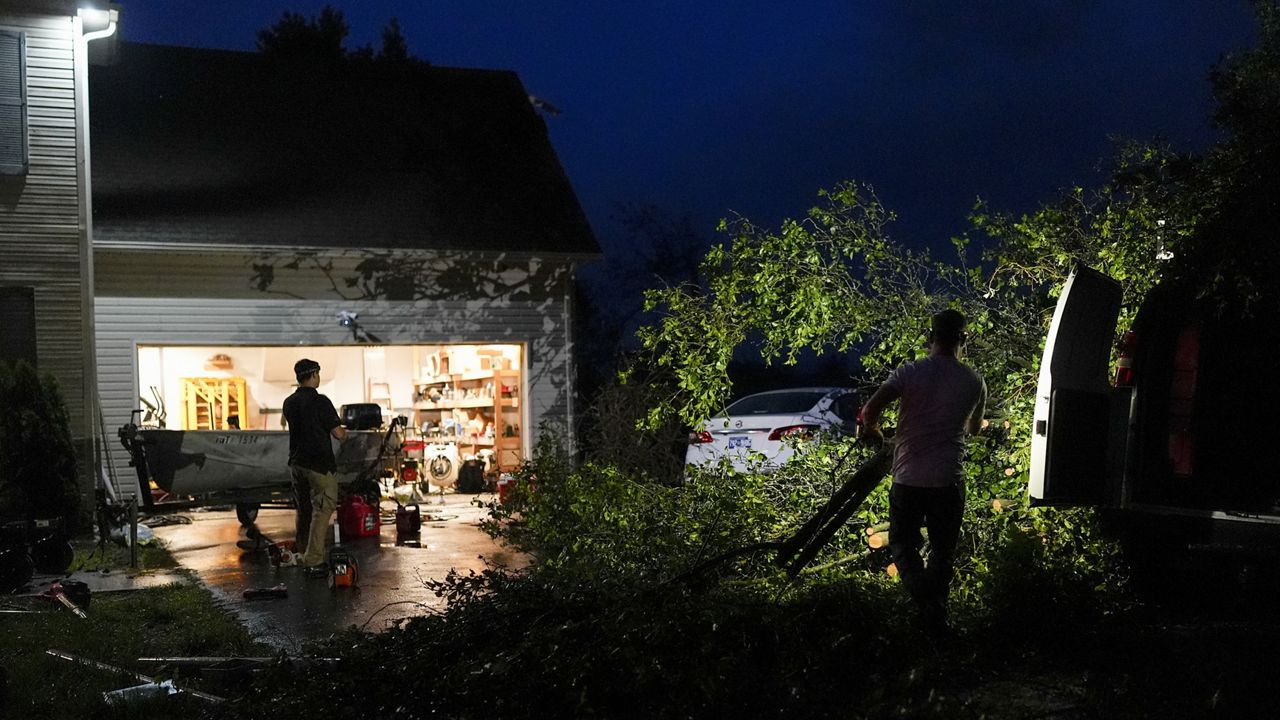 Tornadoes tear through southeastern U.S., leave 3 dead
