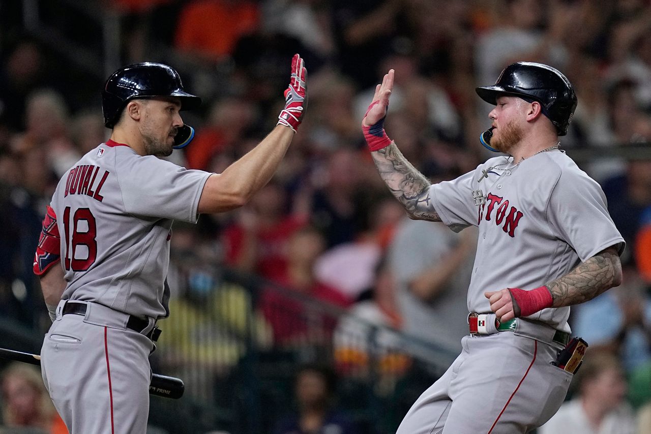 Houston Astros and Boston Red Sox meet in game 4 of series
