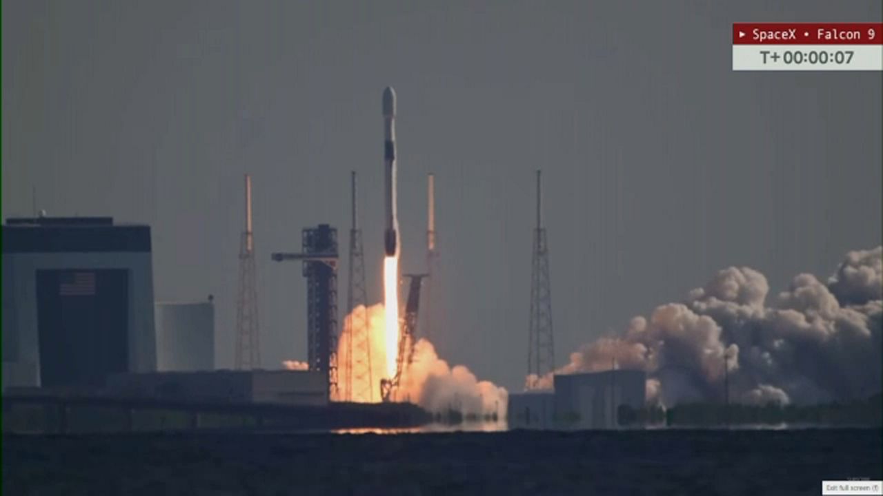 The Falcon 9 rocket sent up Starlink 10-5 mission from Space Launch Complex 40, Cape Canaveral Space Force Station on Tuesday, Aug. 20, 2024. (SpaceX)