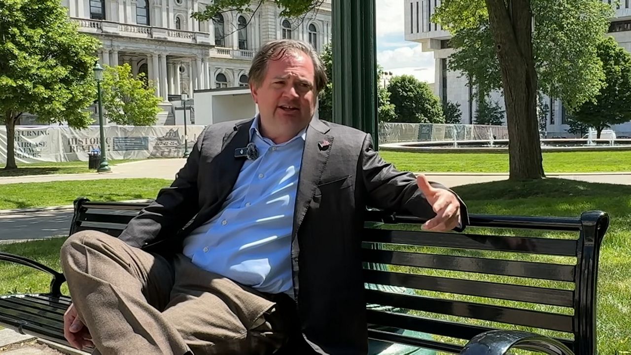 NY-21 Democratic candidate Stuart Amoriell discusses healthcare policy, ICE funding