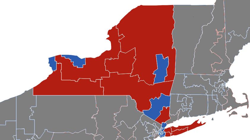 纽约上诉法院裁定小组可以绘制新的国会选区