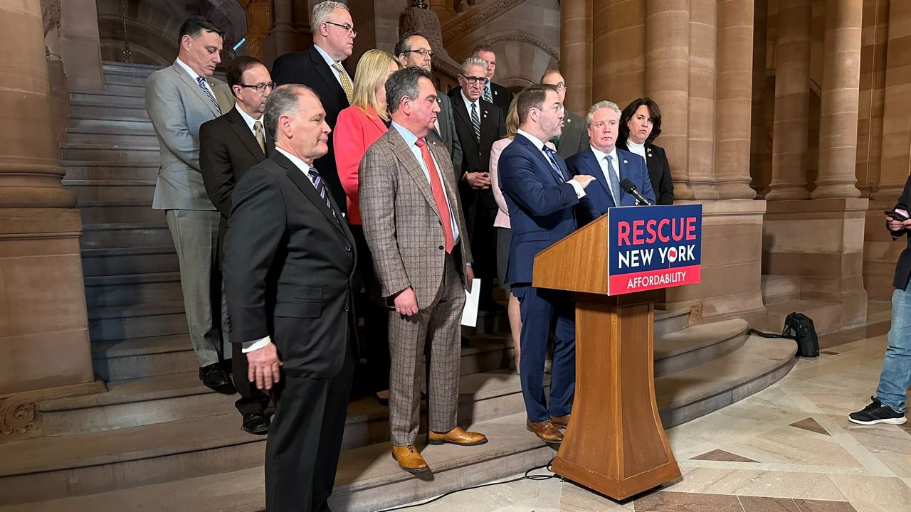 N.Y. Republicans in state Capitol.