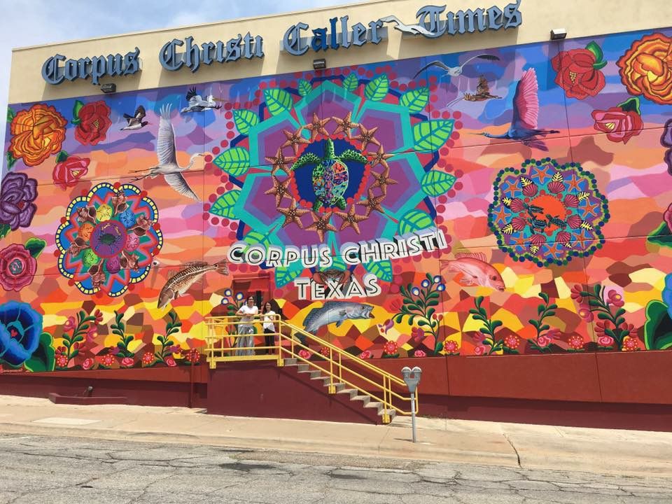 Sandra Gonzalez’s mural in Corpus Christi (Sandra Gonzalez)