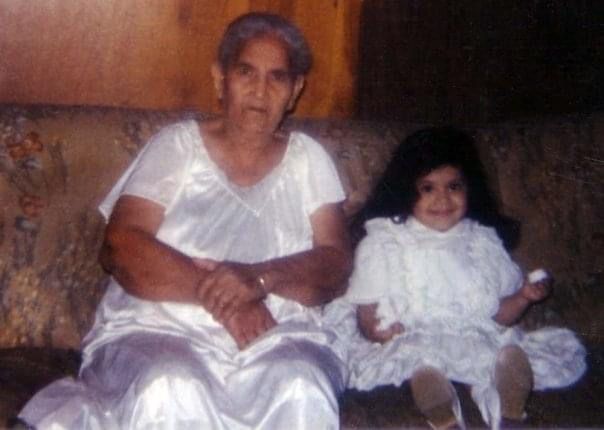 Sandra Gonzalez with her grandmother (Sandra Gonzalez)