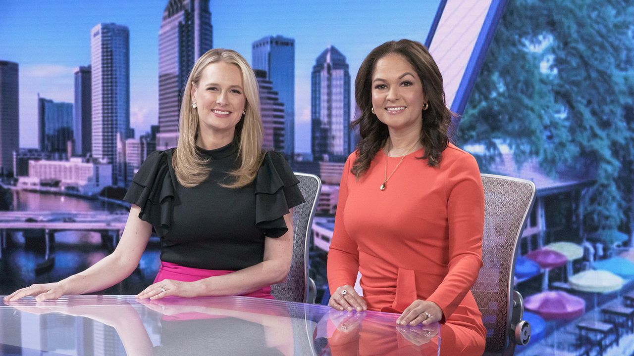 Spectrum News+ anchors Bree Driscoll and Sharon Tazewell (Spectrum News)