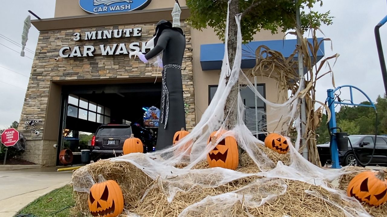 Spash Car Wash hosts haunted car wash