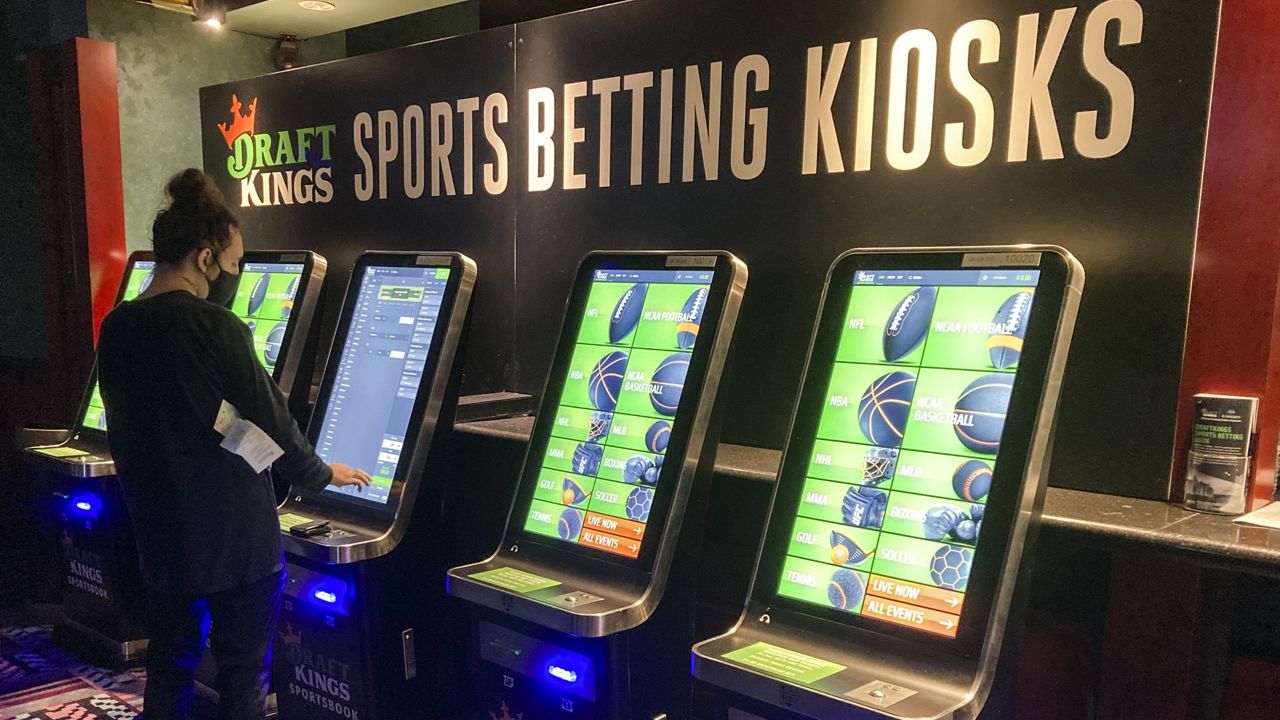 Legalized gambling on sports in North Carolina is expected to begin in 2024. (AP)