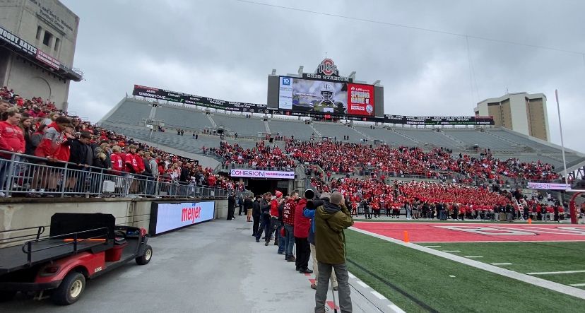 CJ Stroud honors Dwayne Haskins during Ohio State football spring game