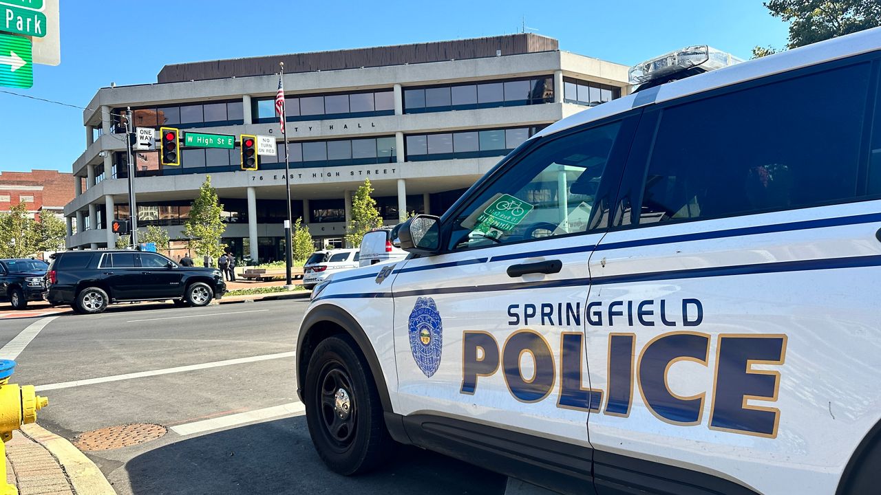 A Springfield Police vehicle.