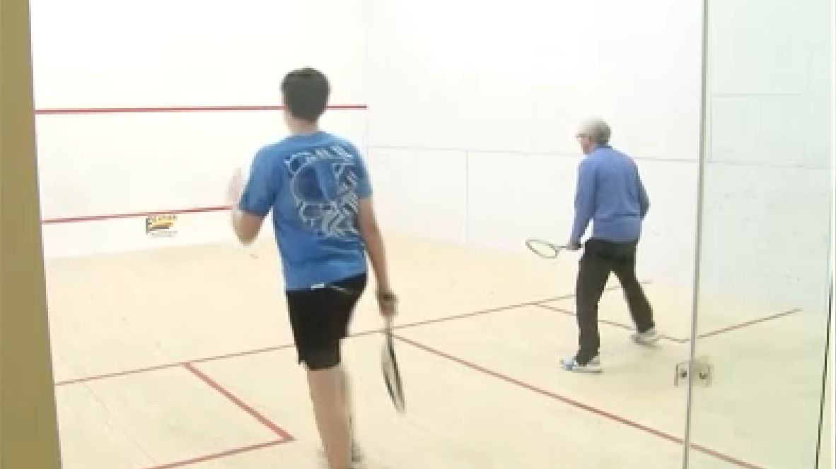 A squash court