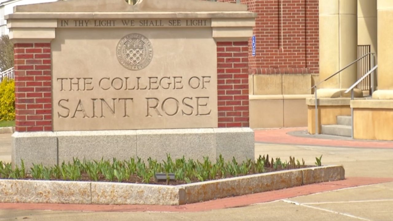 college of saint rose sign