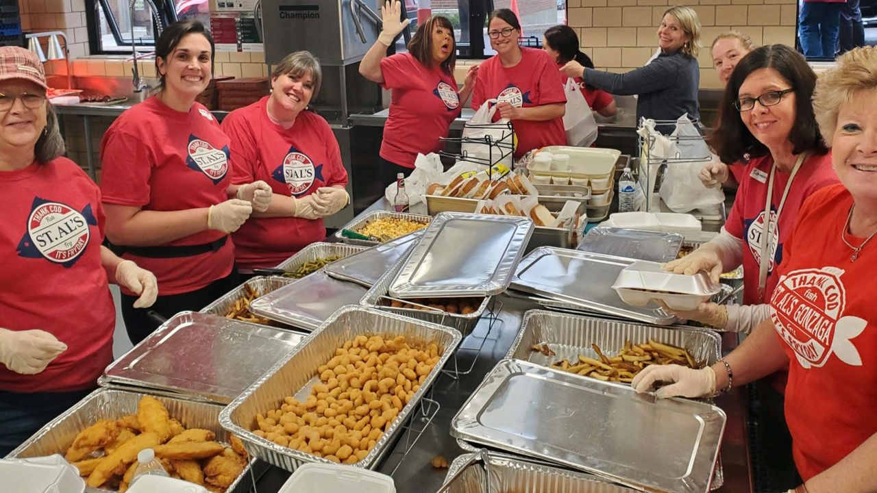 The fish fry at St. Aloysius Gonzaga Catholic Church is one of dozens that take place in Cincinnati every Lent. (Photo courtesy of St. Al's)