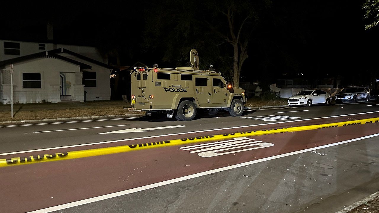 No officers injured in gunfire exchange with barricaded man