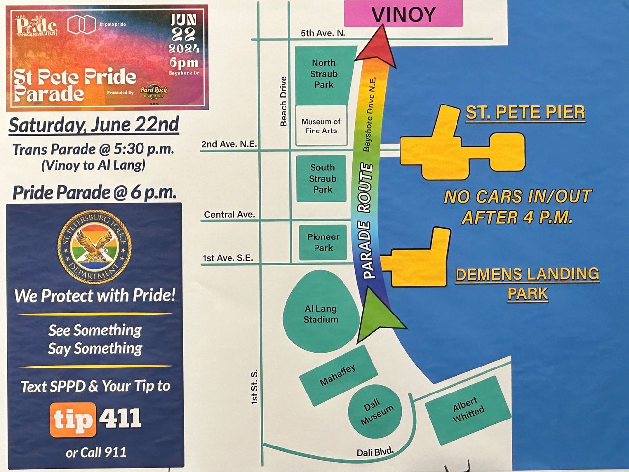 St. Pete officials make security preps for Pride weekend