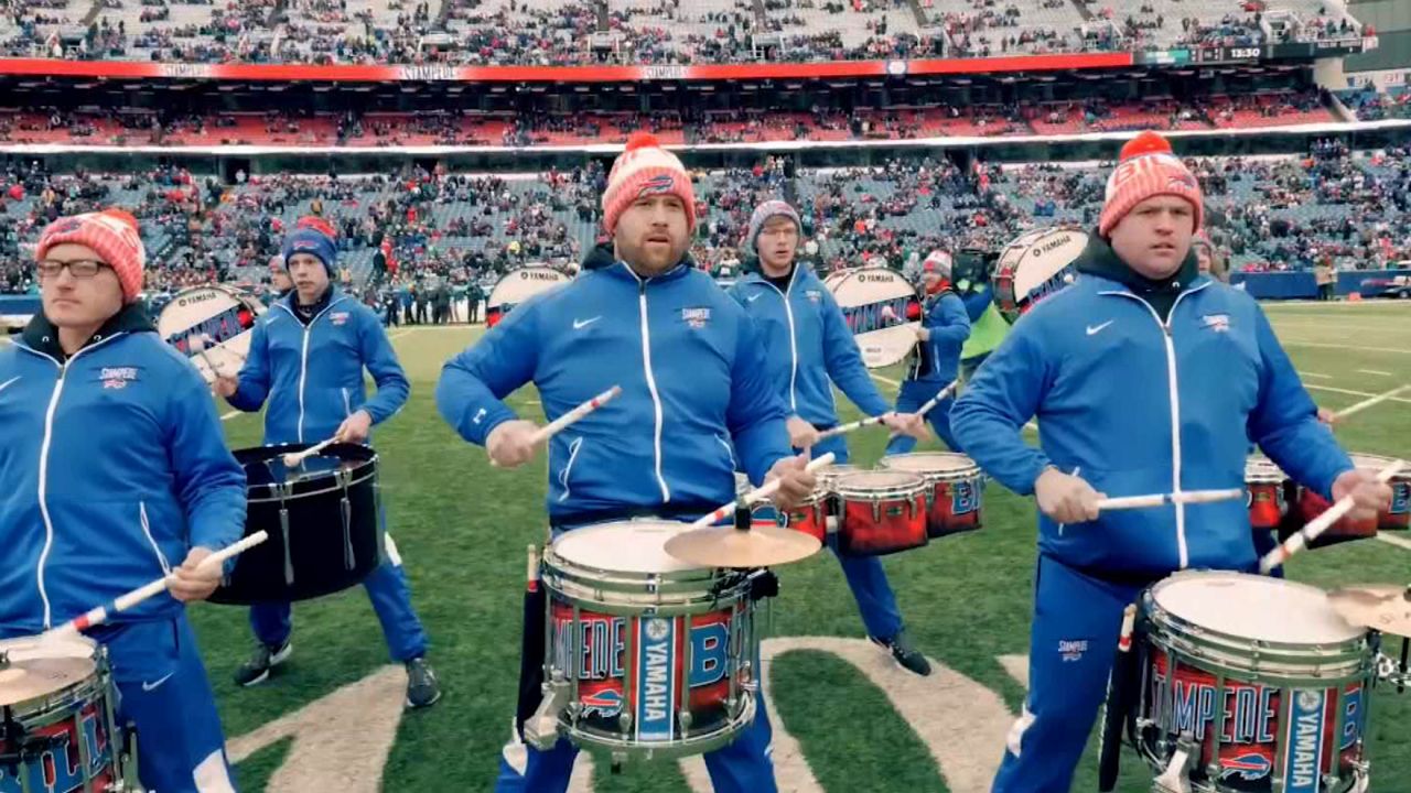 CNY asst. principal moonlights in Bills Stampede drumline