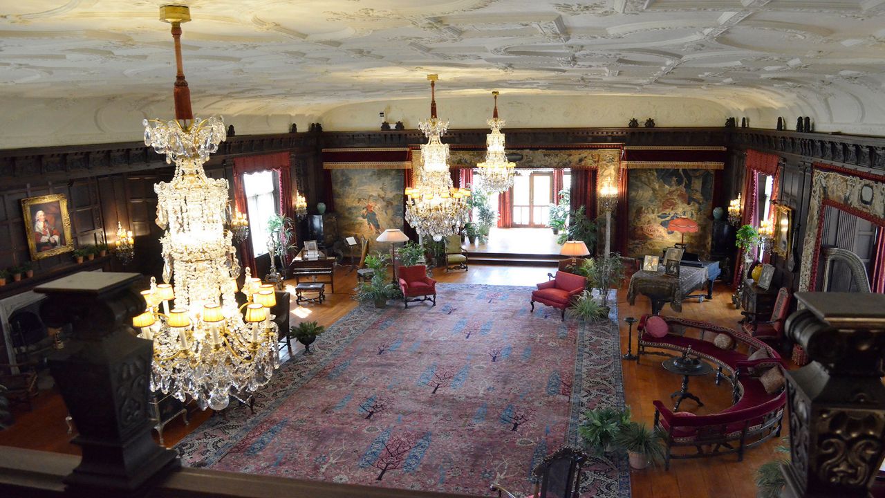 The music room at Stan Hywet Hall & Gardens. (Courtesy of Stan Hywet Hall)