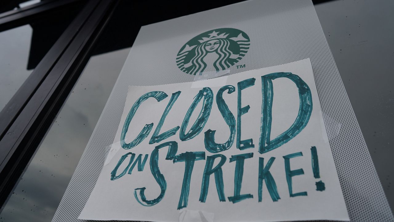 Federal labor board backs former Starbucks employees