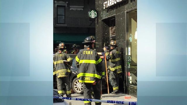 Two Injured After Car Slams Into Manhattan Storefront