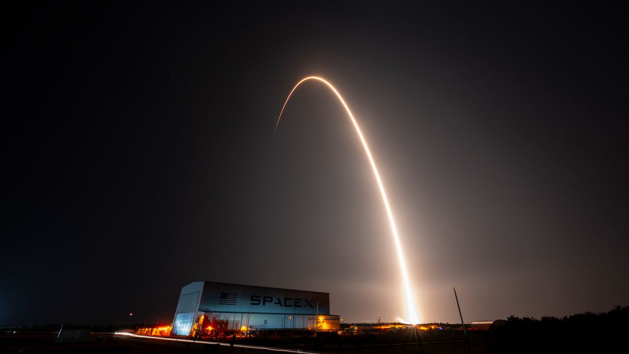 The Falcon 9 rocket sent up the Starlink 6-93 mission from Space Launch Complex 40 at Cape Canaveral Space Force Station. (SpaceX)