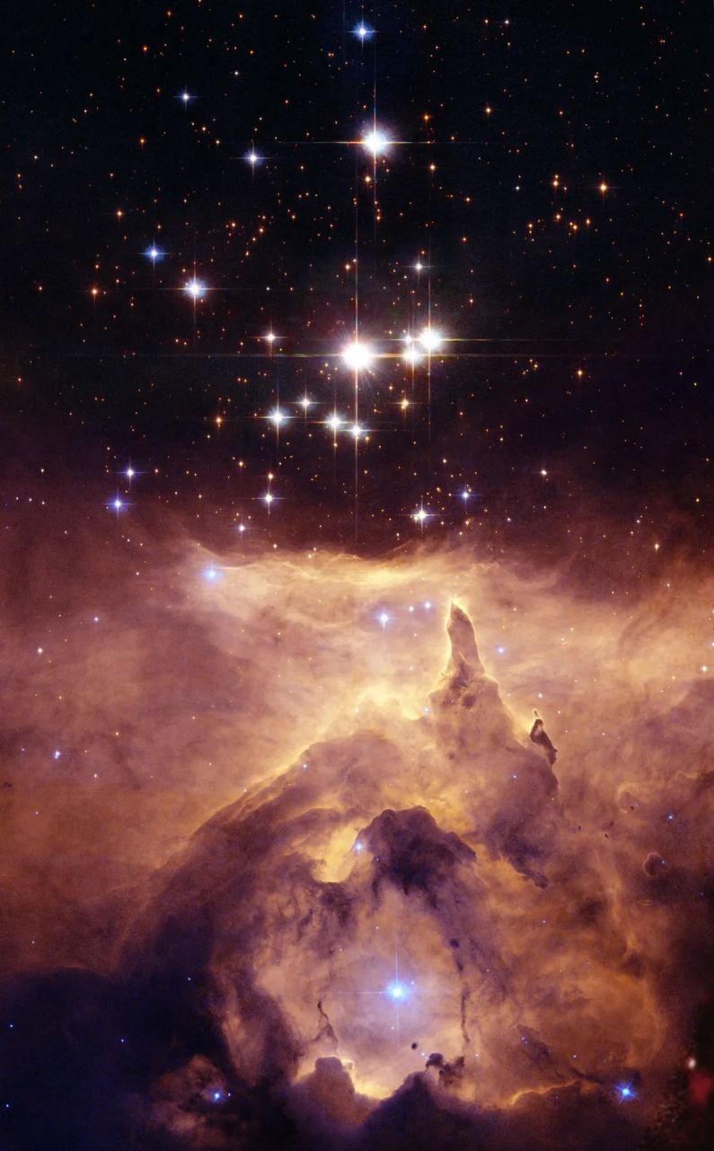 Stars in the constellation Scorpio (NASA)