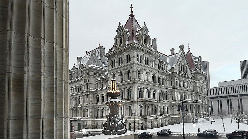 NYS capitol building