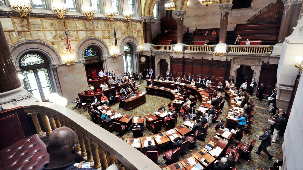 NY State Senate chambers