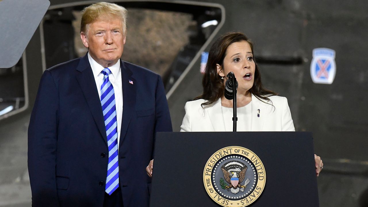 Rep. Elise Stefanik endorses Trump for 2024 presidential bid