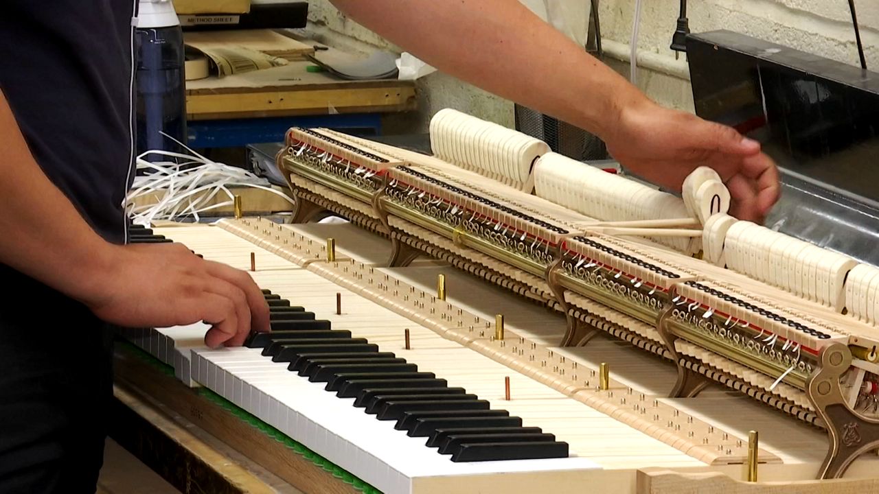 Image result for Many of the finest pianos in the world are made in Astoria