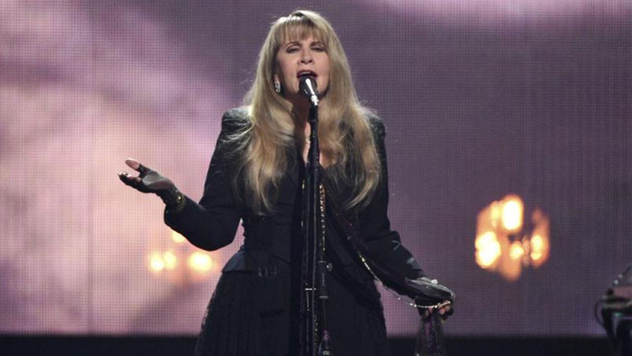 Inductee Stevie Nicks performs at the Rock & Roll Hall of Fame induction ceremony on March 29, 2019, in New York. (Photo by Evan Agostini/Invision/AP, File)