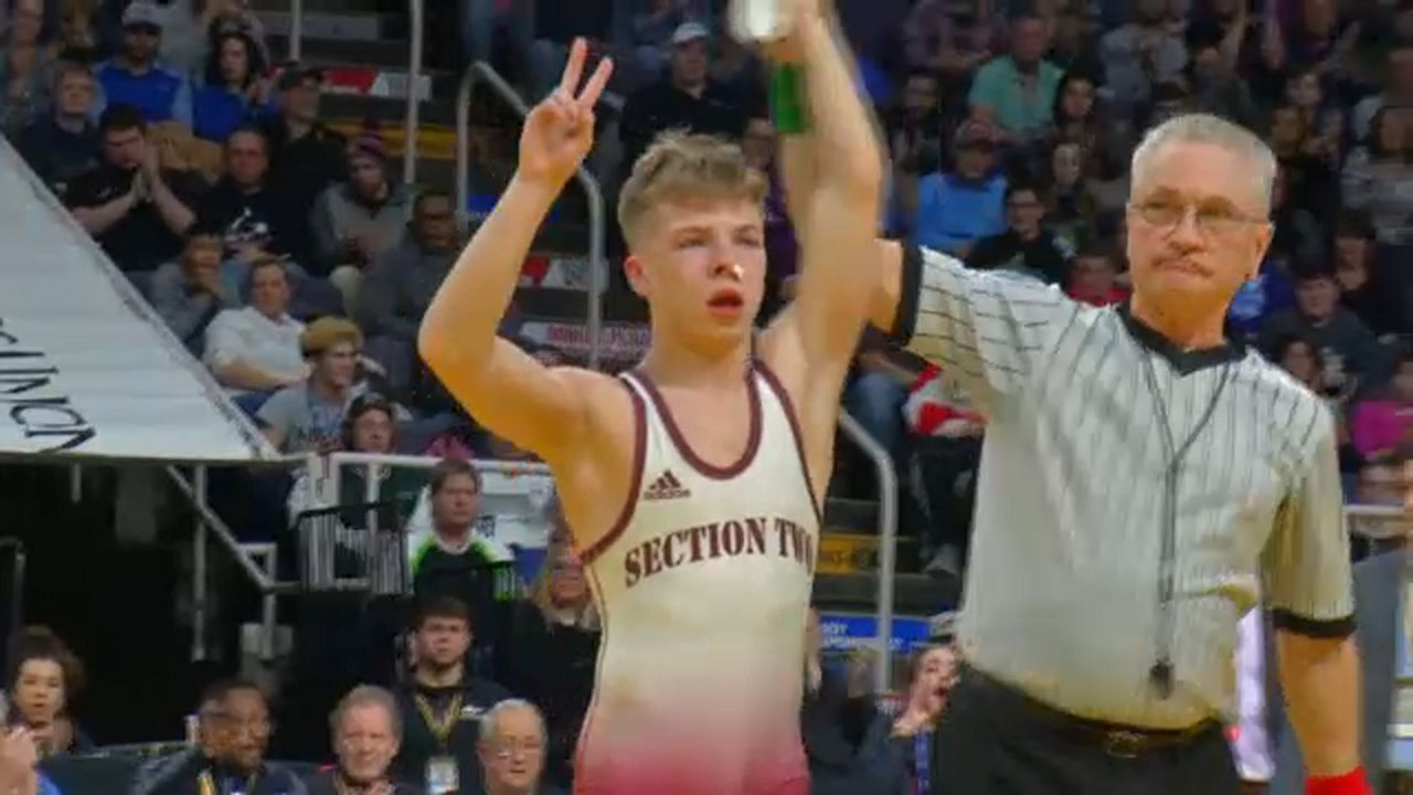 Stevo Poulin Wins 2nd Straight Wrestling State Title