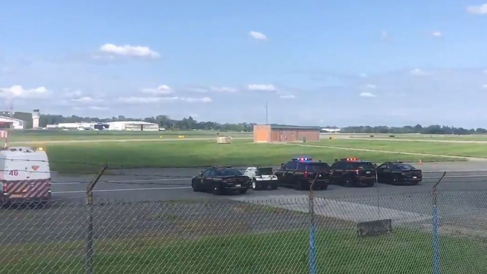 Post Malone's jet makes emergency landing at Stewart Airport