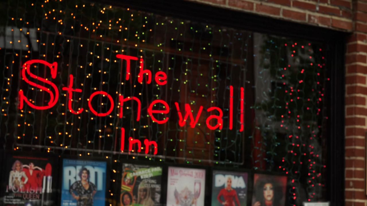 The Stonewall Inn was raided by police in June 1969, sparking a riot and several days of protests. (Spectrum News NY1)