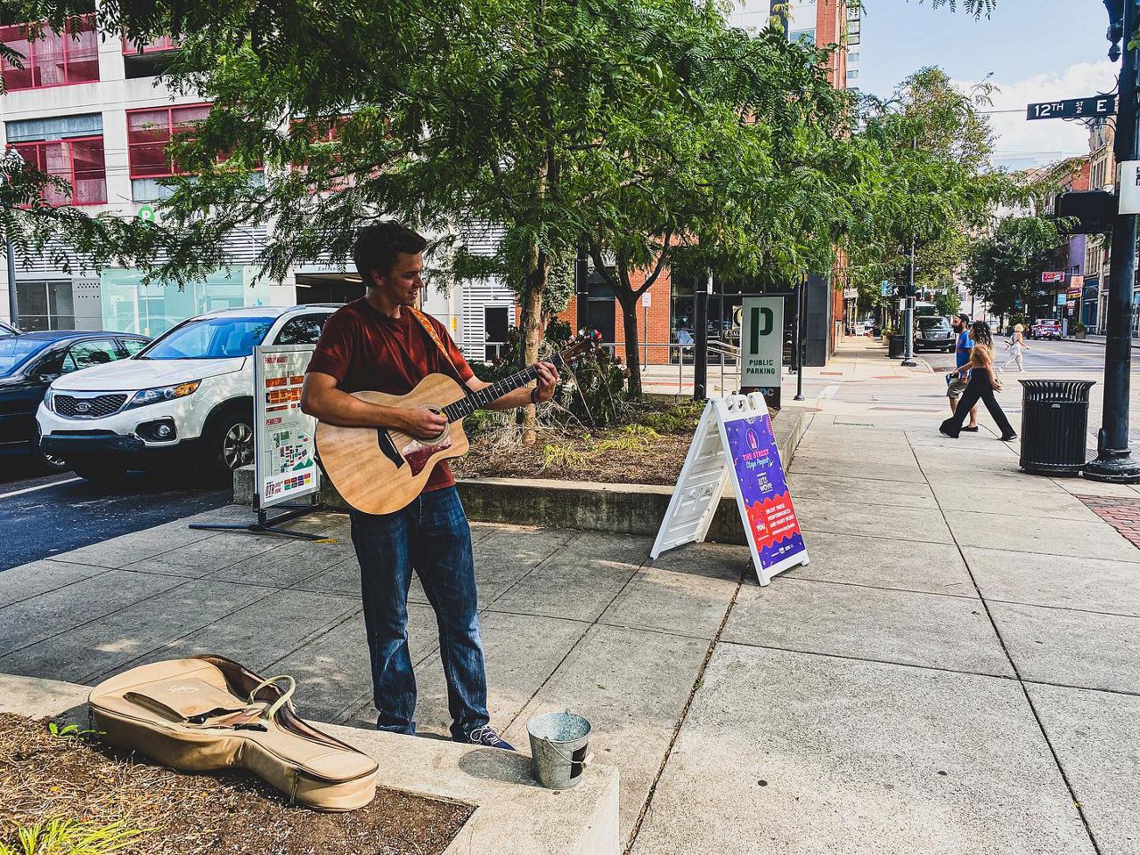 The Street Stage Project helps to promote young artists by giving them a paycheck and also providing resources to help them develop themselves as a business. (Photo courtesy of Cincinnati Music Accelerator)