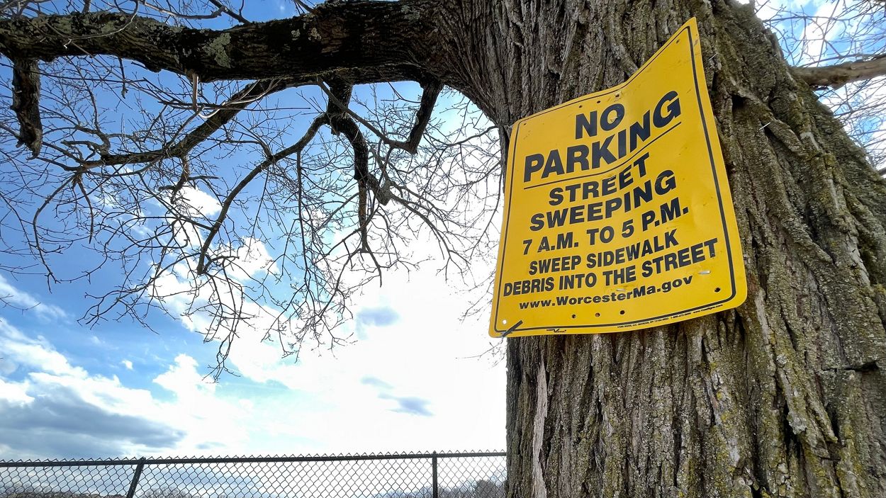Worcester starts street sweeping as part of spring cleaning