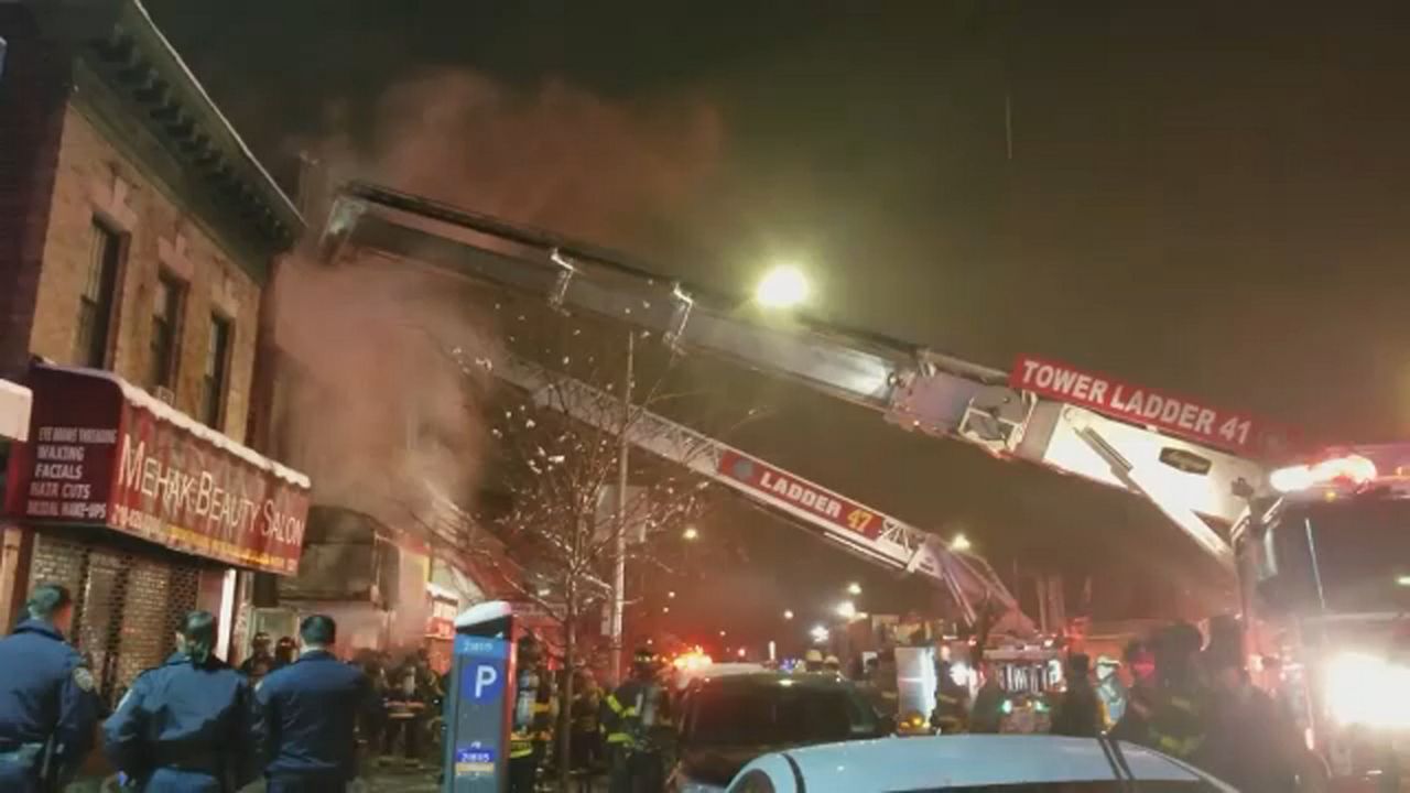 FDNY Unattended candle sparked twoalarm Parkchester fire