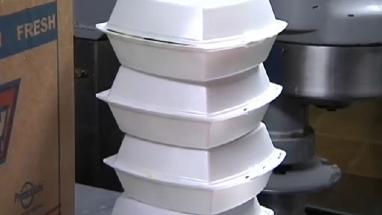 NYS to ban polystyrene food containers, foam peanuts in 2022