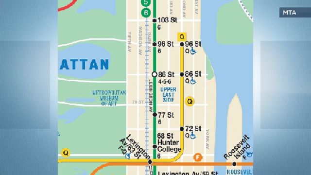 Second Avenue Subway Maps Begin to Appear Across City