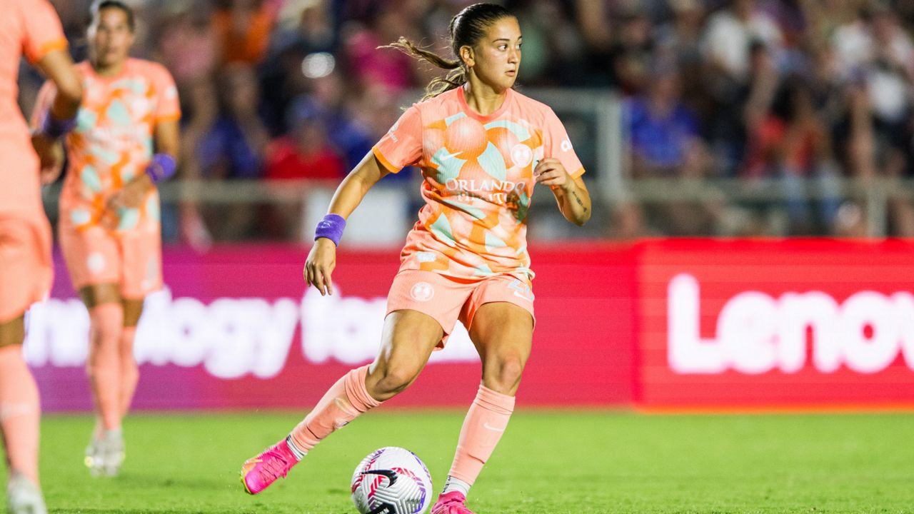 Forward Summer Yates was added to the starting lineup for the Orlando Pride on Saturday, June 15, 2024. (Photo Courtesy of Orlando Pride)