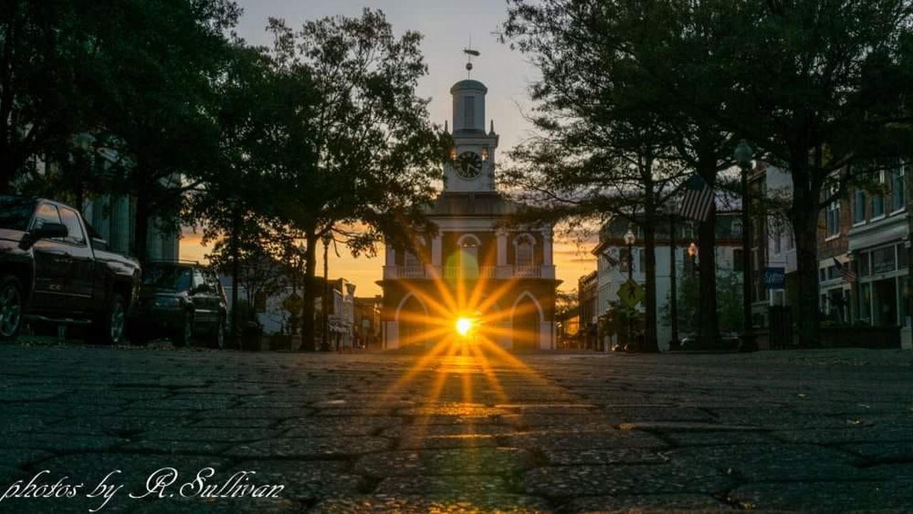 A recent sunrise in Fayetteville.  Photo by Robert Sullivan.